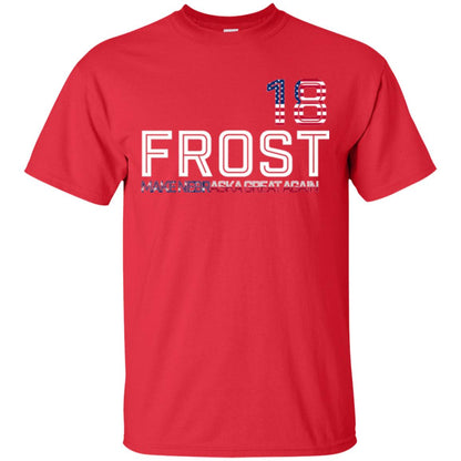 Frost 2018 T-shirt Make Nebraska Great Again Red