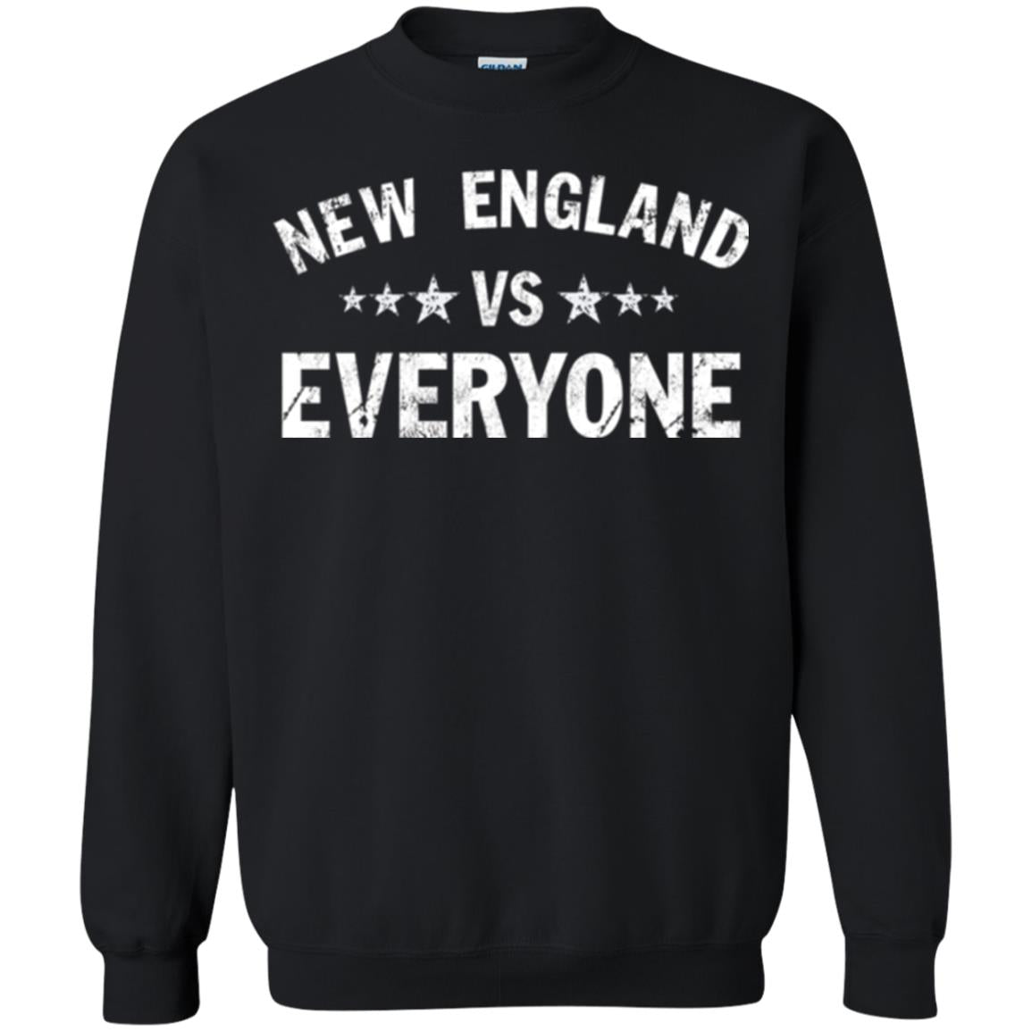 New England Vs Everyone T- Shirt Black