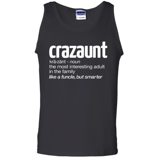 Aunt T-shirt The Most Interesting Adult In The Family Like A Funcle But Smarter Black