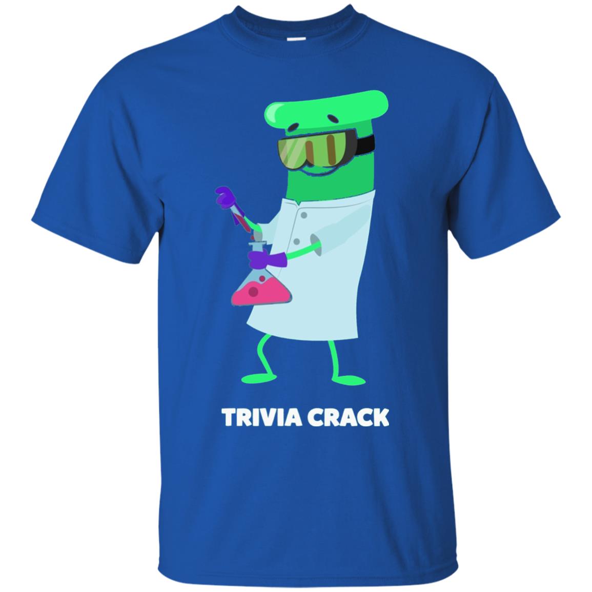 Cute Trivia Crack Scientist Al T-shirt Royal