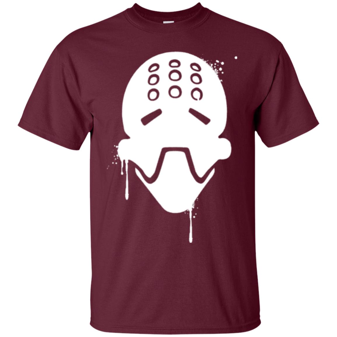 Overwatch Zenyatta Icon Spray T-shirt Maroon
