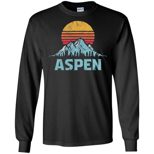 Aspen Mountain T-shirt Black