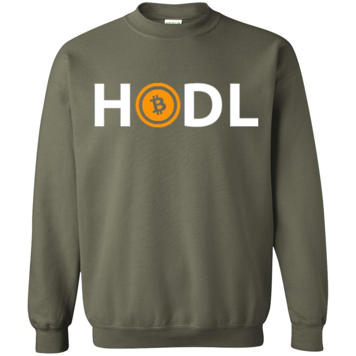 Bitcoin Cash T-shirt Hodl Military Green