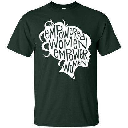 Women_s Right T-shirt Feminist Empowered Women March Hot 2017 Forest Green