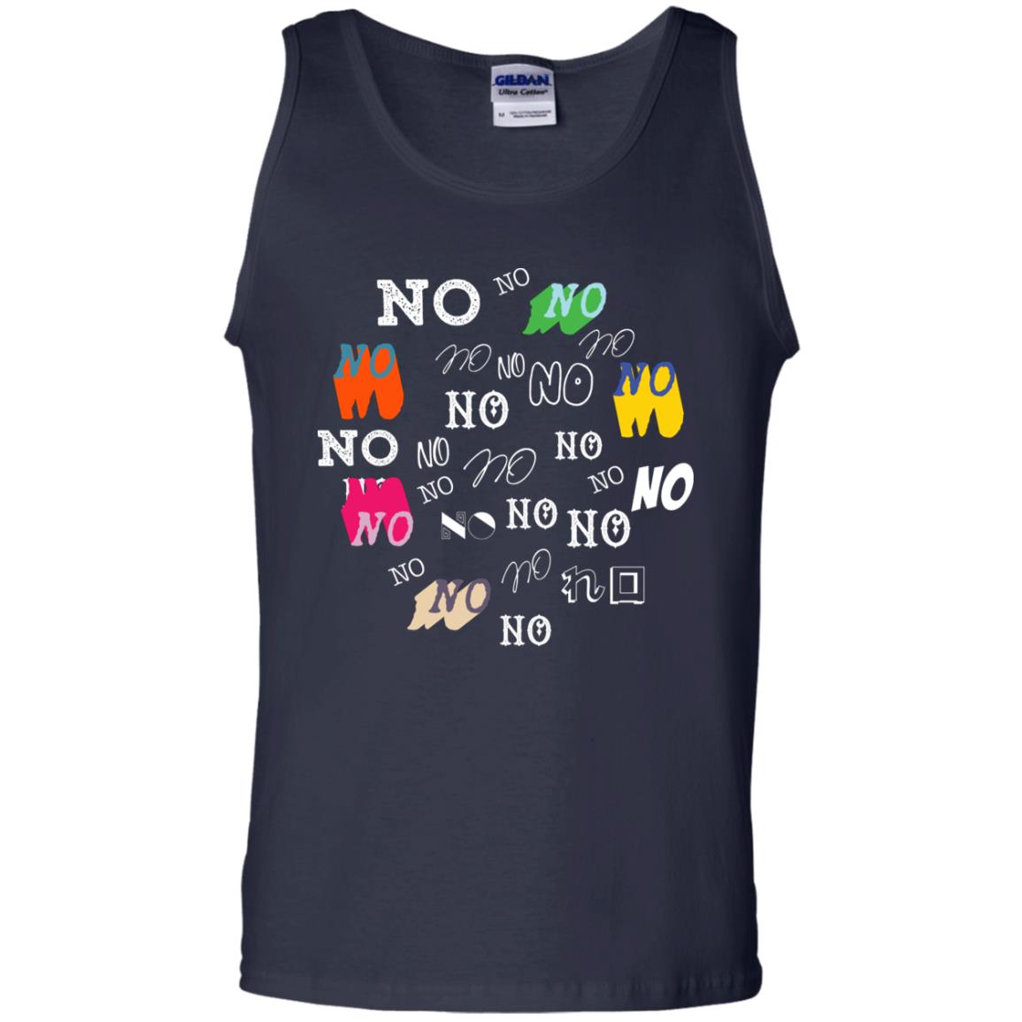 No No No Humor Saying Gift Shirt Navy