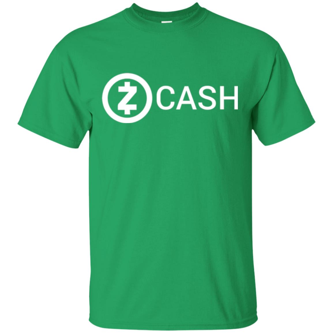 Cryptocurrency Zec Logo T-shirt Zcash Irish Green