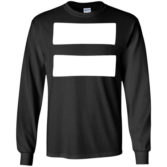 Equals Sign T-shirt Equality Symbol Feminism Black