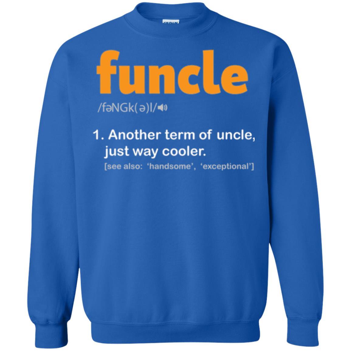 Funcle Definition T-shirt Funny Uncle Jokes Royal