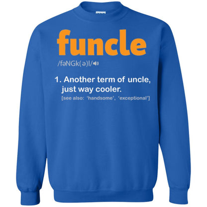 Funcle Definition T-shirt Funny Uncle Jokes Royal