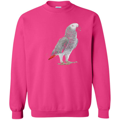Funny African Grey Parrot Bird T-shirt Heliconia