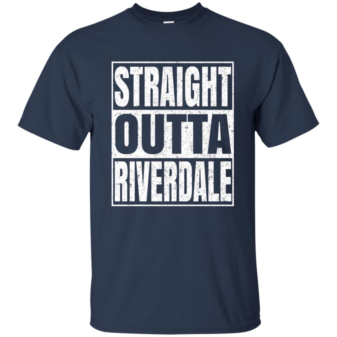 United States T-Shirt Straight Outta Riverdale Navy