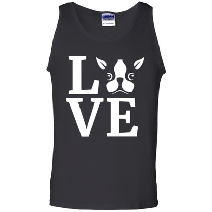 Dog Lovers T-shirt I Love My Boston Terrier Black