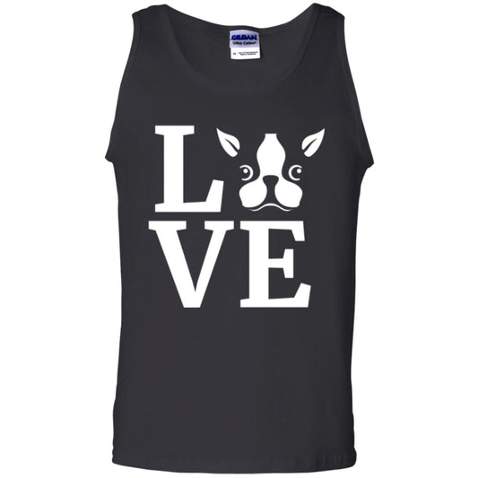 Dog Lovers T-shirt I Love My Boston Terrier Black