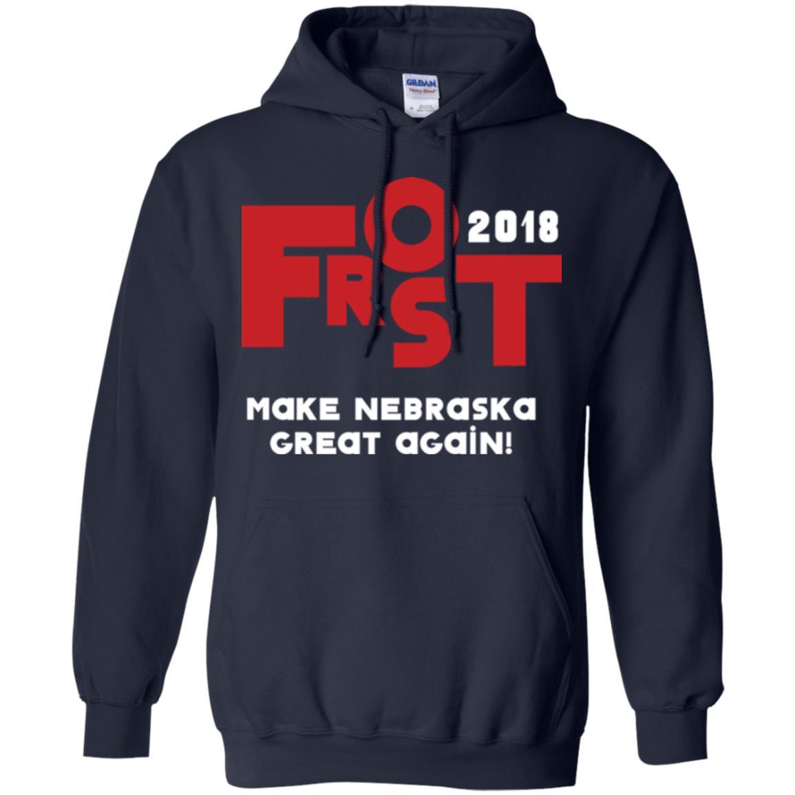 Frost 2018 Make Nebraska Great Again T-shirt Navy