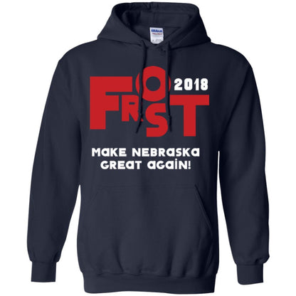 Frost 2018 Make Nebraska Great Again T-shirt Navy