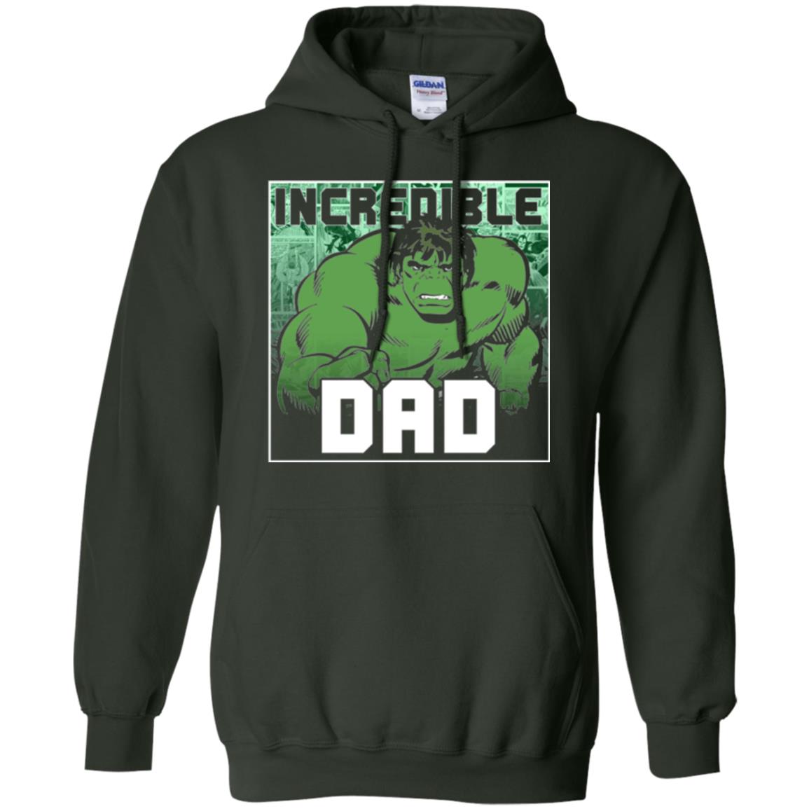 Daddy T-shirt Incredable Dad Forest Green