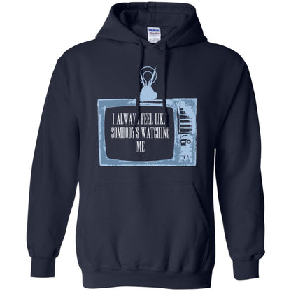 I Always Feel Like Sombody's Watching Me T-shirt Navy