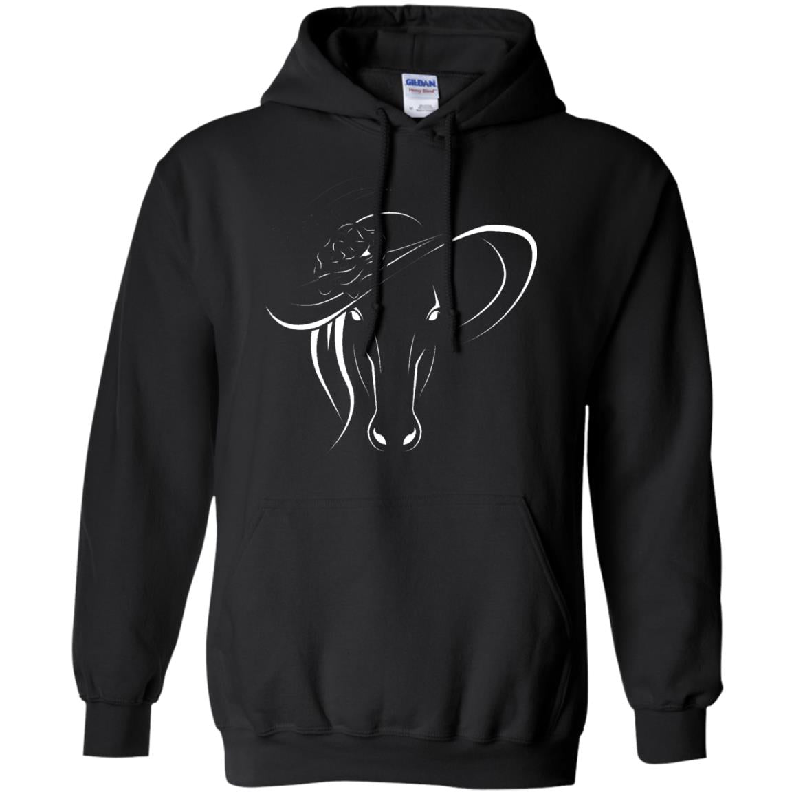 Derby Horse In Derby Womens Hat Derby Shirt Black