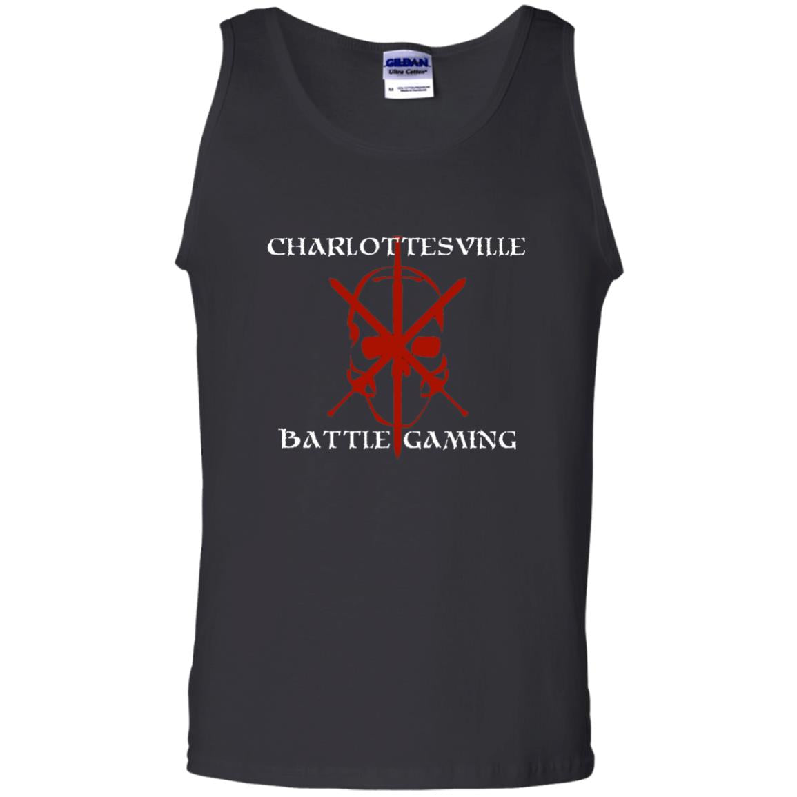 Charlottesville Battle Gaming Gamer T-shirt Black