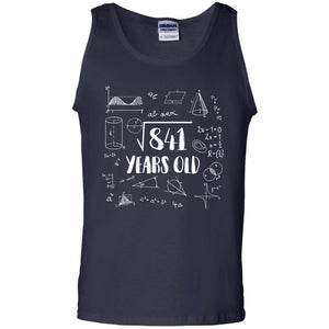 Square Root Of 841 29th Birthday 29 Years Old Math T-shirtG220 Gildan 100% Cotton Tank Top