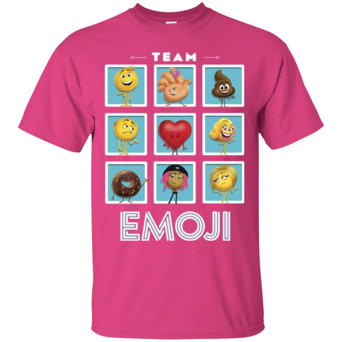Film T-shirt Emoji Panels Graphic T-shirt Heliconia