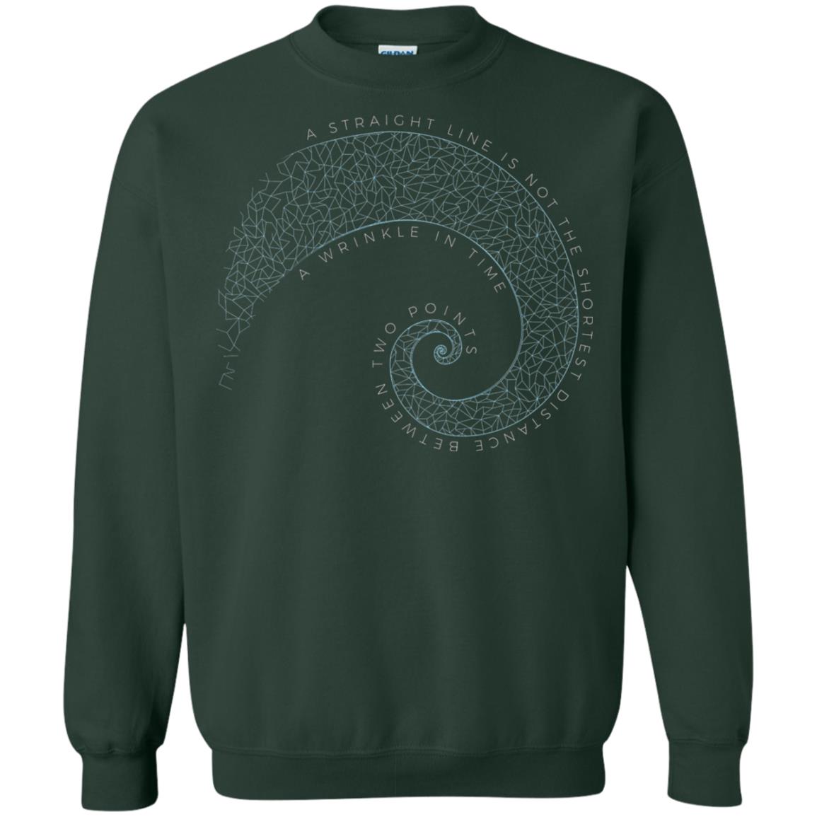 A Wrinkle In Time A Straight Line Movie Lover T-shirt Forest Green