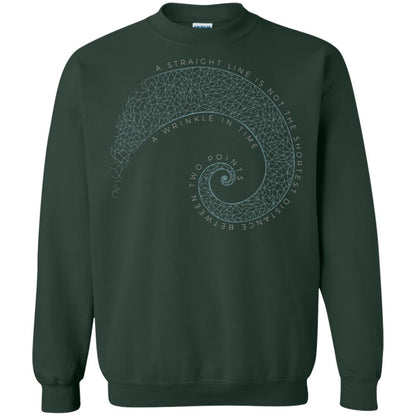 A Wrinkle In Time A Straight Line Movie Lover T-shirt Forest Green