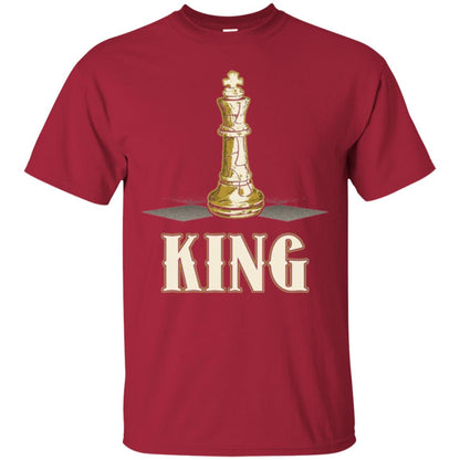 King Chess Piece Chess Player T-shirt Cardinal