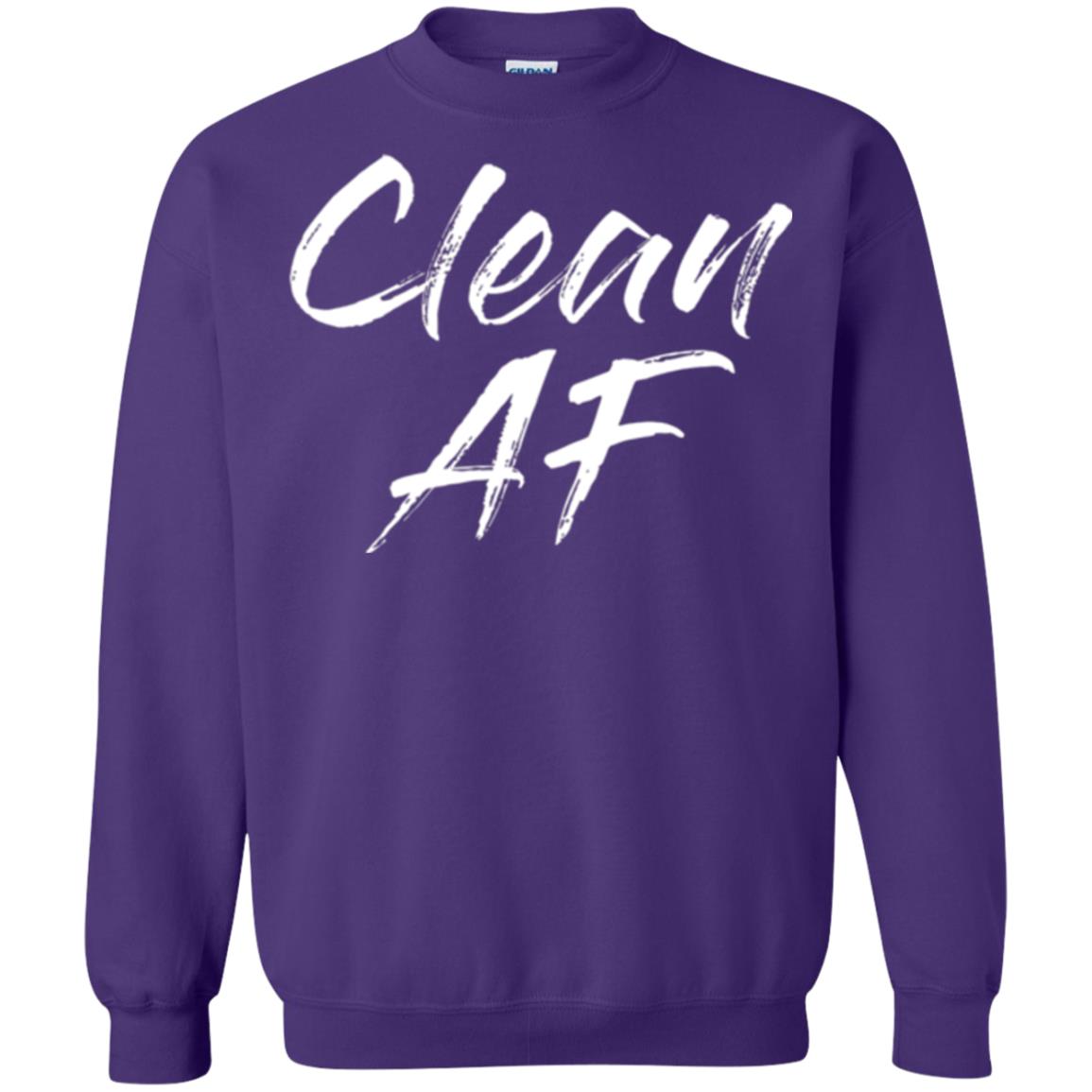 Clean Af T-shirt Purple
