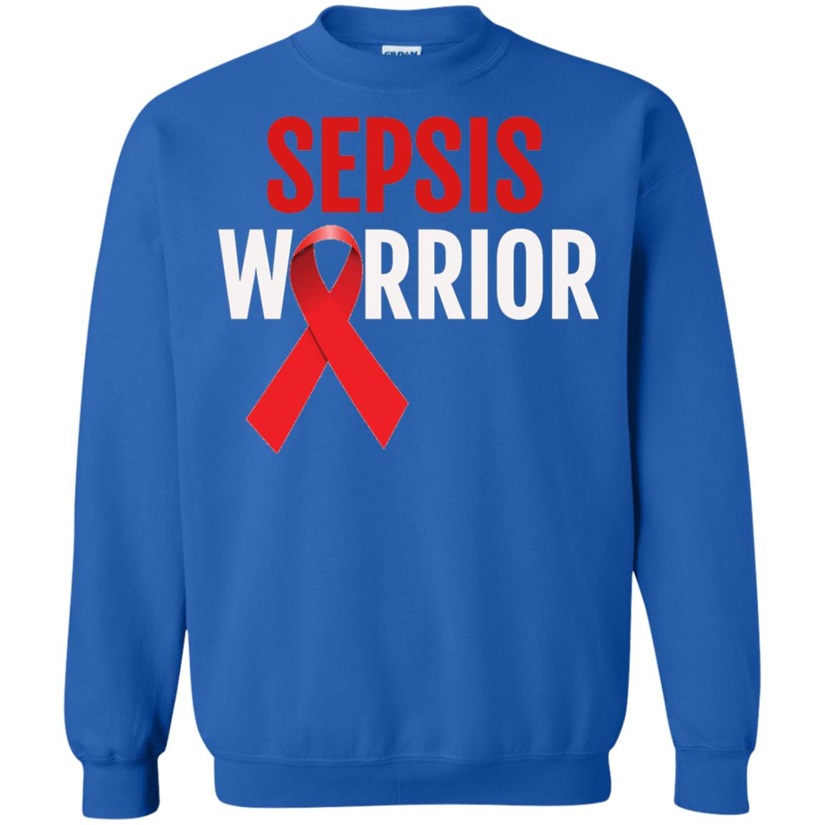 Sepsis Warrior Awareness Faith T-shirt Royal