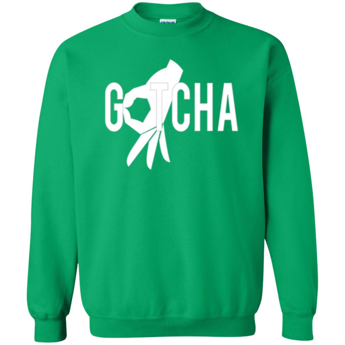Gotcha Finger Circle Game T-shirt Irish Green