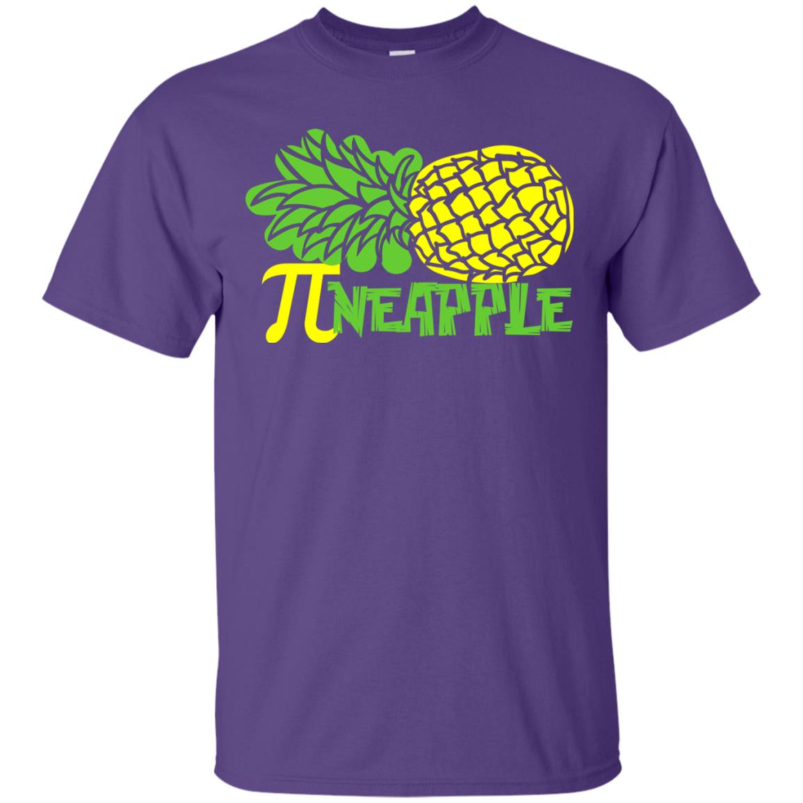 Cool Pineapple Gift Shirt For Pi Day Purple