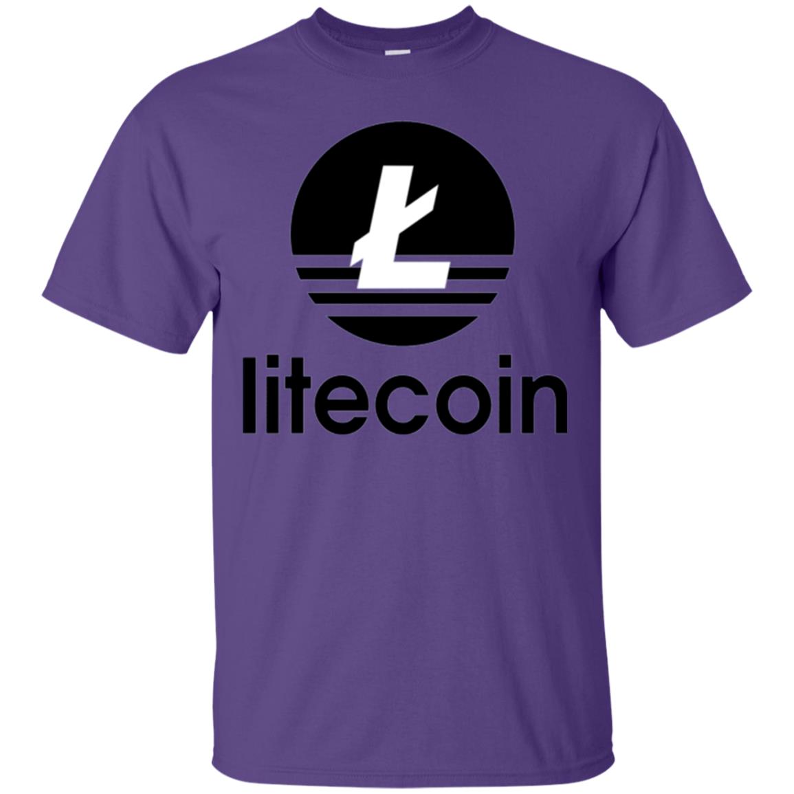 Litecoin Ltc T-shirt Purple