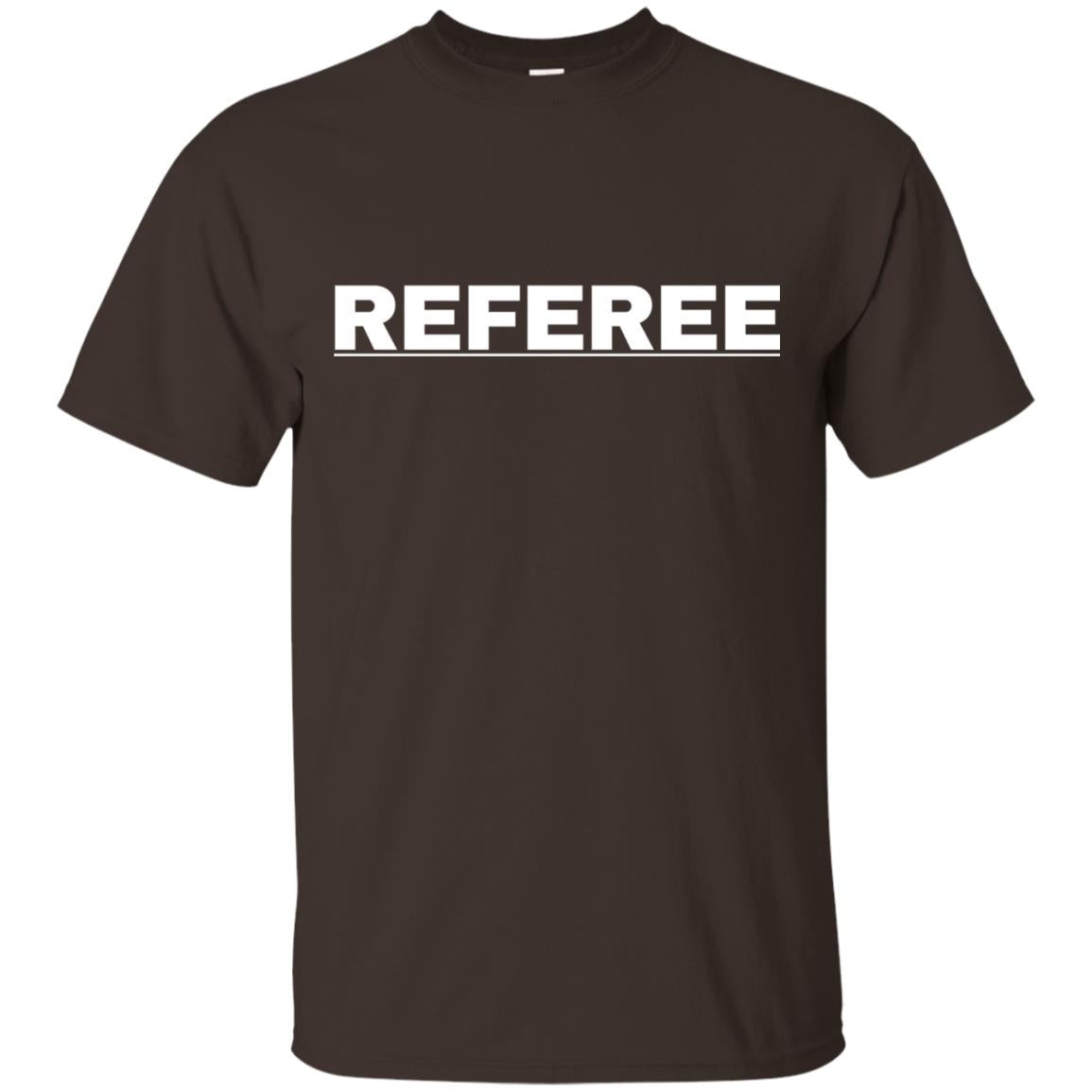 Sports Referee Tshirt Dark Chocolate