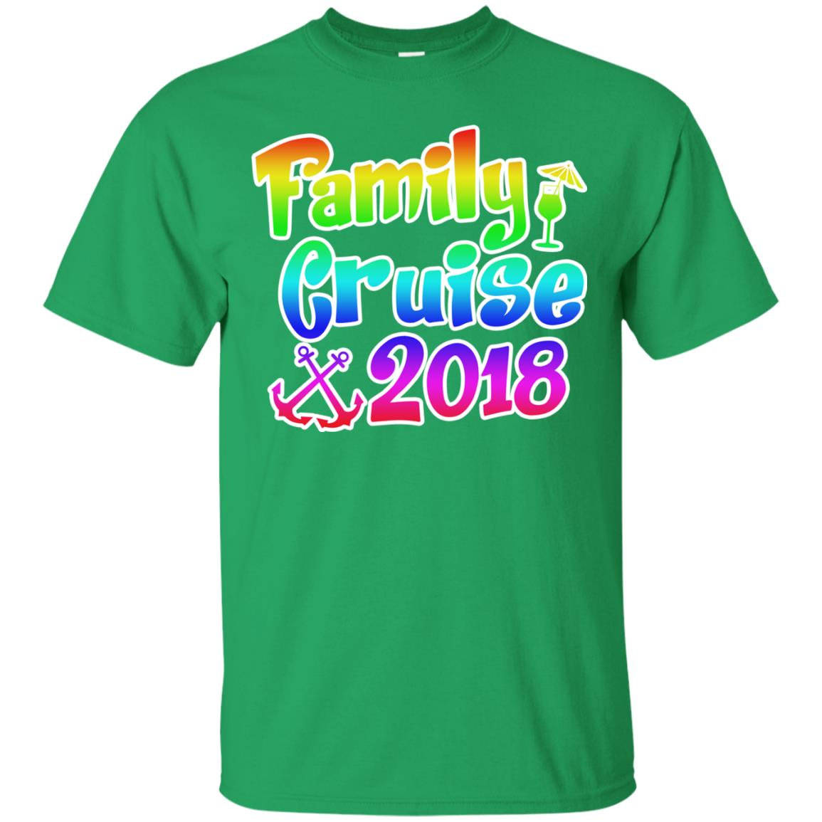 Family T-shirt Cruise 2018 Irish Green