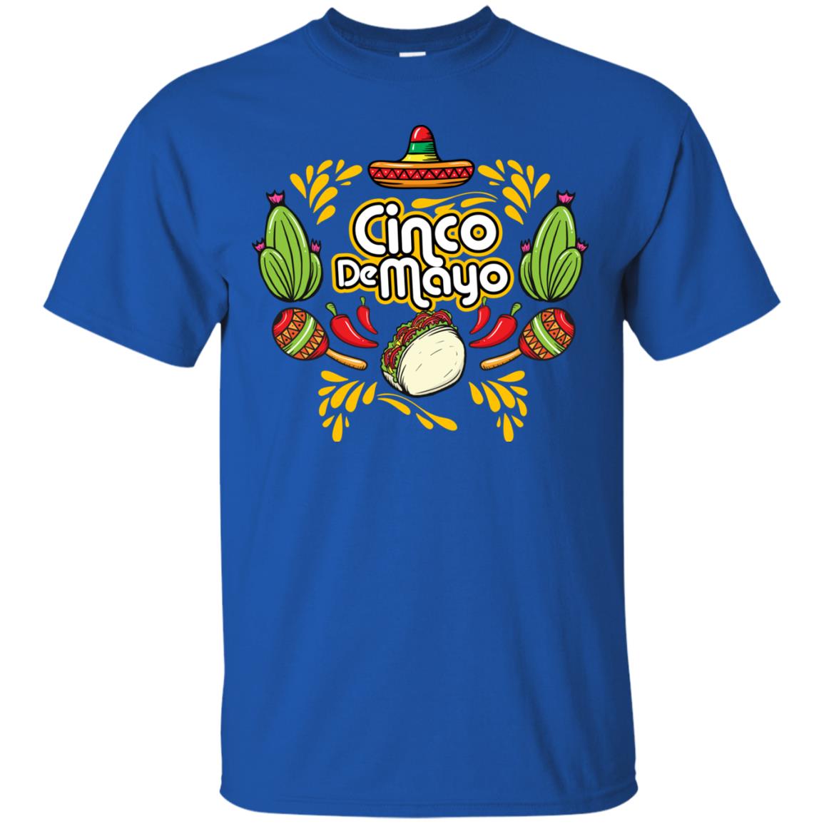 Mexican Festival Cinco De Mayo Shirt Royal