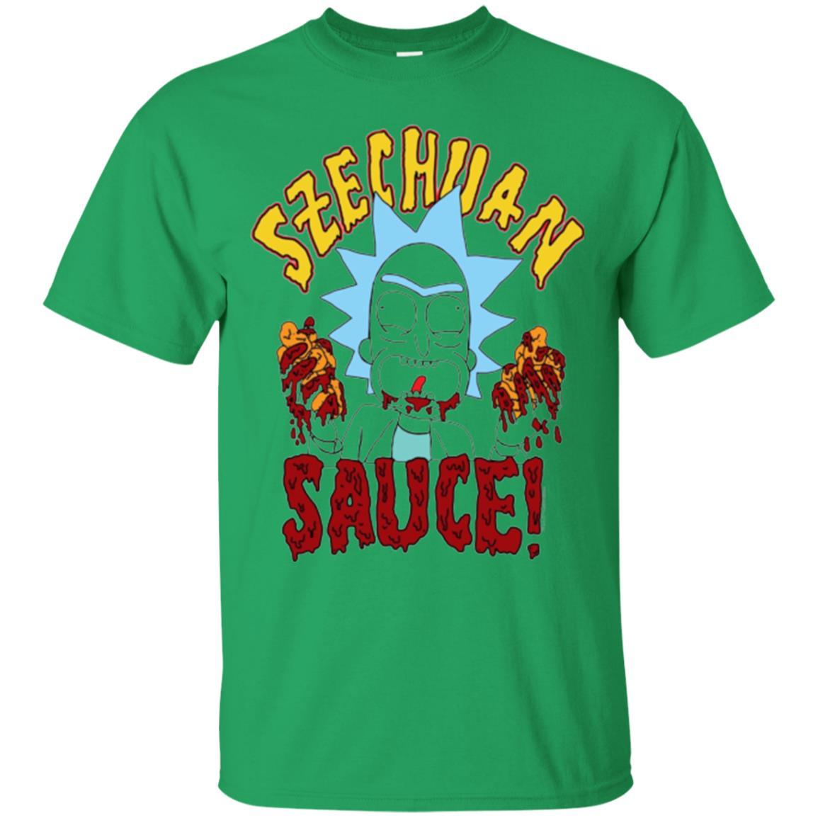 Film T-shirt Szechuan Sauce T-shirt Irish Green