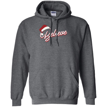 Christmas T-shirt Believe In Santa Claus Dark Heather