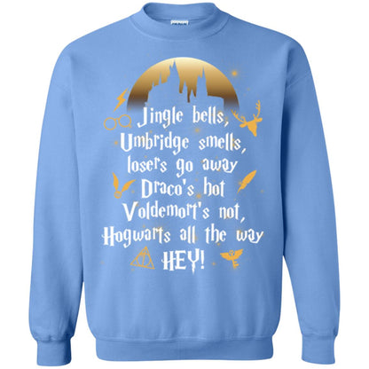 Jingle Bells Umbride Bells Losers Go Away Harry Potter Song T-shirtG180 Gildan Crewneck Pullover Sweatshirt 8 oz.