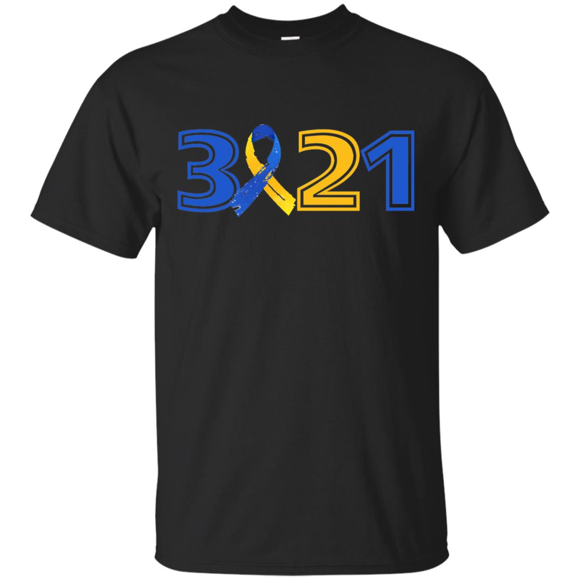 Awareness March 21 World Down Syndrome Day T-shirt Black