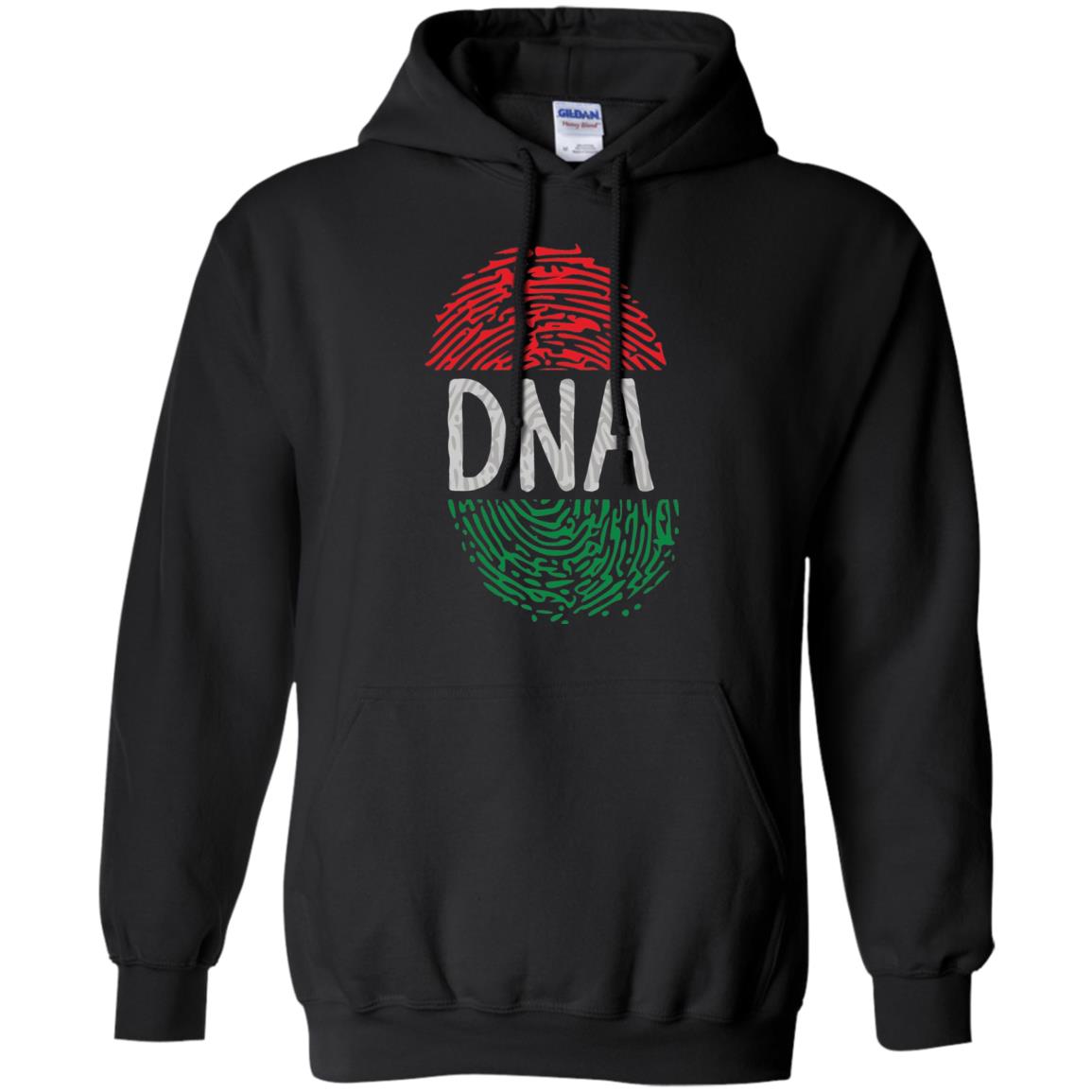 Flag Thumb Fingerprint Roots Proud Africa Dna T-shirt Black