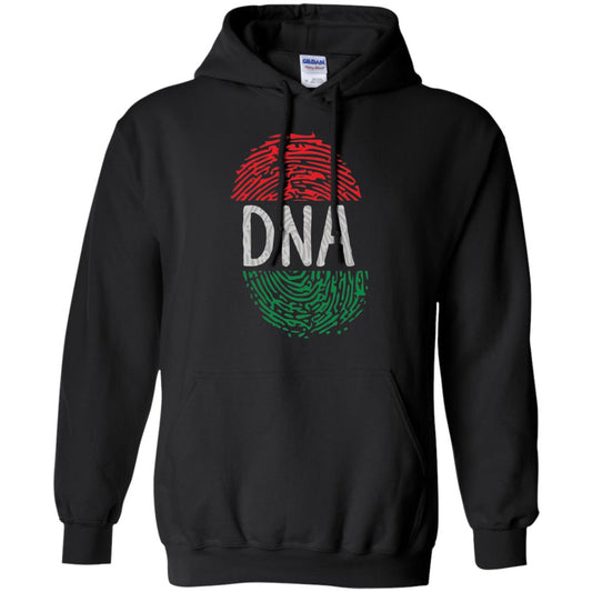 Flag Thumb Fingerprint Roots Proud Africa Dna T-shirt Black
