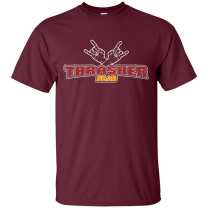 Thrasher Head T-shirt Maroon