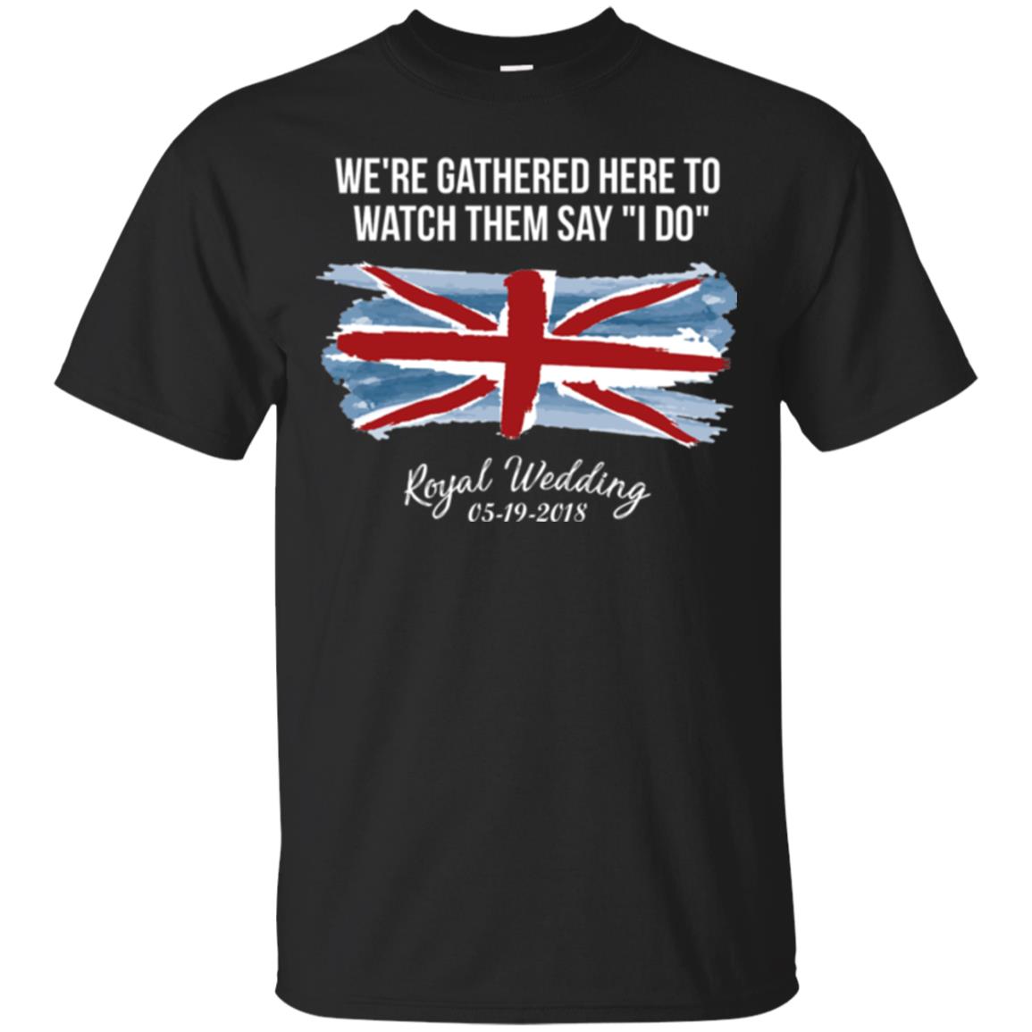 Royal Wedding 05-19-2018 Watch Party T-shirt Black