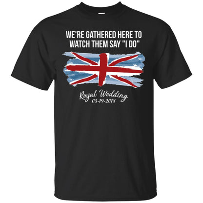 Royal Wedding 05-19-2018 Watch Party T-shirt Black