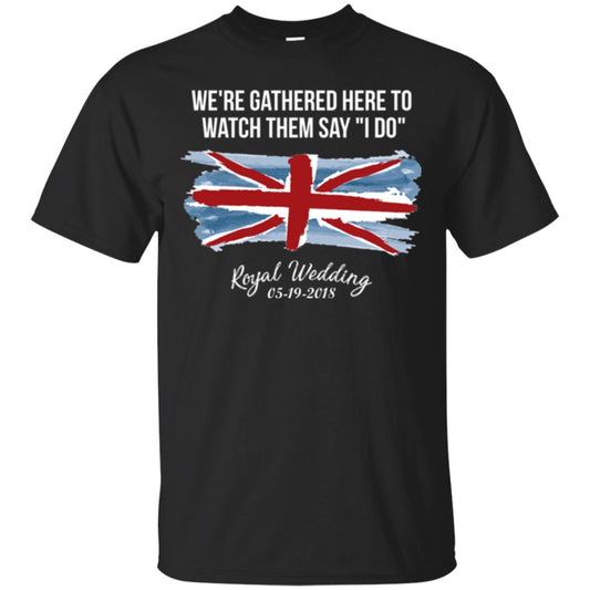 Royal Wedding 05-19-2018 Watch Party T-shirt Black