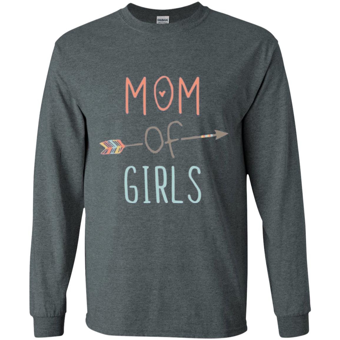Mommy T-shirt Mom Of Girls Dark Heather