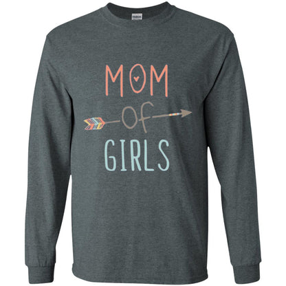 Mommy T-shirt Mom Of Girls Dark Heather