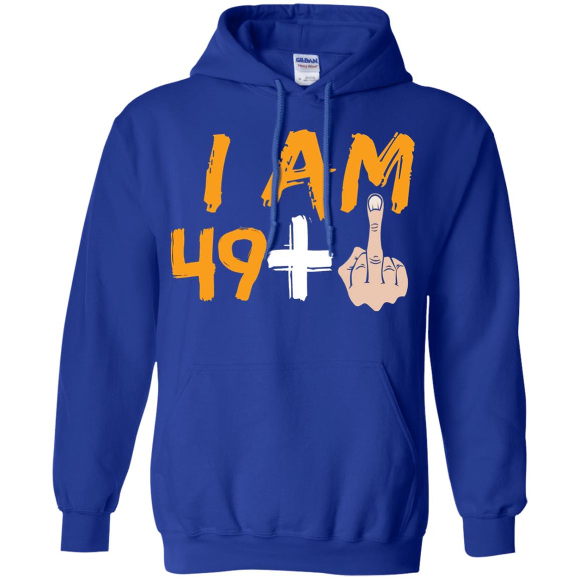 50th Birthday Funny T-shirt I Am 50 Years Old Royal