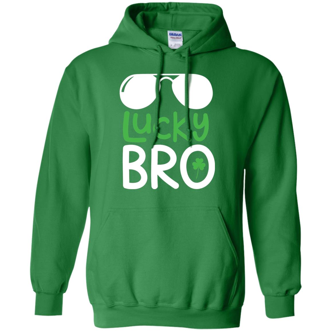 Lucky Bro St. Patrick_s Day T-shirt Irish Green